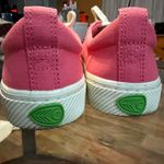 Cariuma OCA Low Bright Pink Canvas Sneakers Cork Insole Cap Toe Design Size 8 Photo 8