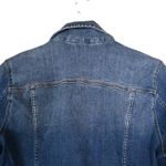 Calvin Klein Jeans  Womens M Cropped Denim Jean Jacket Photo 3