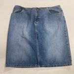 SO  GSJC Women’s Denim Pencil Skirt‎ Size 32 inch Waist Blue Photo 6