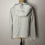 Athleta French Terry Pique Hoodie Heather Grey Size XS Oversized Gym Athletic Photo 7