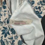 Free People Somethin Bout You Cream Floral Print One Shoulder Bodysuit Photo 6