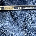 J Crew Factory Sunglasses Square Aviators Bronze Wire Frames Clear Plastic Arms Photo 2