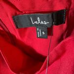 Lulus NWT  Your Sweetie Wine‎ Red Tie-Strap Mini Dress Size Small Photo 4