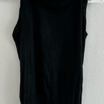 Badgley Mischka  Black Sleeveless Turtleneck Top Size: M Photo 0