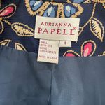 Adrianna Papell Vintage Charm Meets Modern Chic:  Silk Floral Blazer Photo 4