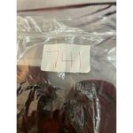 Knox Rose  Button Front Shirt Womens XXL Embroidery Collar Roll Tab Linen Blend Photo 10