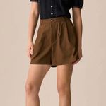 Rihoas Women's Black Chelsea Collar Lace Trim Cotton Blouse Photo 2