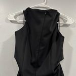 Mother of All Clio Cutout Sheath Dress Black Medium M Photo 4