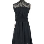 Free People Macrame Lace little black Dress Photo 4