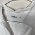 Abercrombie & Fitch NWOT  white collared tank Polo Photo 2