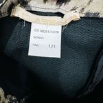 Roberto Cavalli  Black Gold Pencil Skirt Mini Skirt Made In Italy Size 8 Photo 3