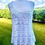 PilyQ  Water Lily Lace Swimsuit Coverup Tank Photo 6
