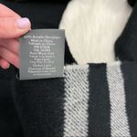 Vince Camuto  Black and Gray fur fringe scarf Photo 4