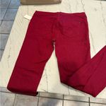Fire Los Angeles  Dark Red Skinny Jeans Photo 7