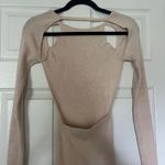 Princess Polly  long sleeve cream dress Photo 3