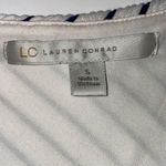 LC Lauren Conrad  Navy & White Striped Open‎ Back Dress, Size Small Photo 5