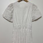 Maeve Anthropologie  Somerset White Eyelet Maxi Dress Size Small Photo 6