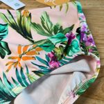 Kona Sol  Women's Light Pink Floral Print Bikini Bottom - Size Medium - NWT Photo 4