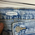 Old Navy  boyfriend mid rise Jeans distressed destroyed acid Wash size‎ 12 Photo 2