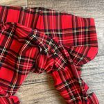 Peter Nygard NYGARD Luxe Slims Red Tartan Plaid Ankle Jeggings Womens MEDIUM (10-12) #129 Photo 12