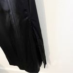 Selfie Leslie Trophy Lace Bodice Midi Dress Black Satin Size Medium M NWT Photo 5