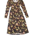 NWT Samantha Pleet Regal Midi in Midnight Tapestry Print Jersey Dress L Size L Photo 0