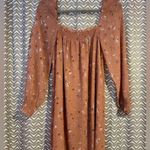 Aritzia Wilfred | Alana Dress (Buenos Aires/Rose), Size XS Brown Photo 5
