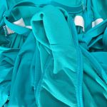 Marilyn Monroe Halter Style Scoop Back Teal One Piece Swimsuit Size M Photo 10