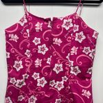 Walt Disney World Floral Pink Sleeveless Women's Dress Size Small Stretch Photo 5