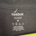 Reebok  Black Tee with Pink and Green Floral Accents / M32 Photo 2