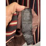 Tory Burch Tory Burch pullover sweater quarter zip red stripes PXS Photo 7