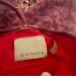 Athleta  Womens Floral Mandala Purple Stretch Racerback Tank Top Athletic Size M Photo 3