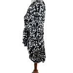 For Love & Lemons  Black & White Bow Print Silk Mini Dress Size 40 (fits medium) Photo 7