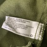 Knox Rose  Army Green Button Front Cropped Pants Sz Large Photo 4