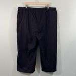 Eileen Fisher Women Black Elastic Waist Pockets Lightweight Pull On Pants Sz 3X Photo 7