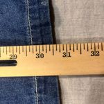 Vintage Denim Embroidered Floral Cottagecore Shirt Short Sleeve Button Women 18W Blue Size XL Photo 7