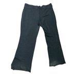 Old Navy Y2K Sweat Pants Womens Gray LG Boot Cut Embroidered Spellout Grunge 00s Photo 6