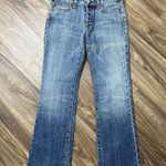 7 For All Mankind 7FAM Size 28 Jeans Boy Cut Button Fly Low Rise Stretch Women’s Photo 1
