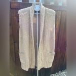 Eddie Bauer Long warm comfy knitted vest 🐑🐑🐑 Photo 5