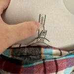 BKE  Plaid Flannel Sweater Trim Photo 5