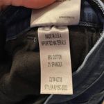 AGOLDE  Dark Wash Frayed Ankle Zipper Fly Skinny Jeans Women's size 27 Photo 4