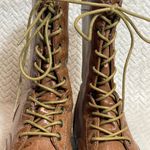 Madden Girl Gavinn Brown Lace Up Cottagecore Boots with Back Zip Size 11 Photo 5