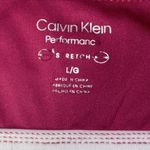 Calvin Klein  Medium Impact Racerback Sports Bra Women’s Large Berry Photo 3