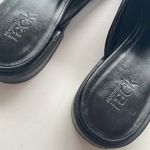 Nordstrom Rack  Black Bristol Mules Pointed Toe 9 Photo 2
