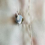 PINK - Victoria's Secret Vintage PINK Floral Button Up Satin Sleeveless Top Cream Pink Lace FLAW Size M Photo 8