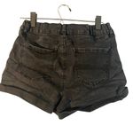Sincerely Jules Black Cotton Blend Cuffed Denim Jean Shorts Women Sz 9/29 Photo 1