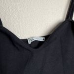ZARA  Women Size Small Black Basic Sleeveless crop top tank New‎ Photo 1