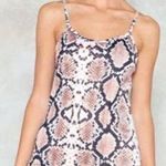 Nasty Gal Snakeskin Dress Photo 0