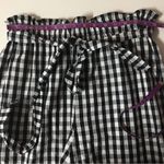 Joie  Cleantha Black & White Gingham High Waisted Shorts Size L NWT Photo 4