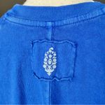 Free People Movement Icon Tee Ultra Indigo Blue Medium M Oversized Short Sleeve Photo 3